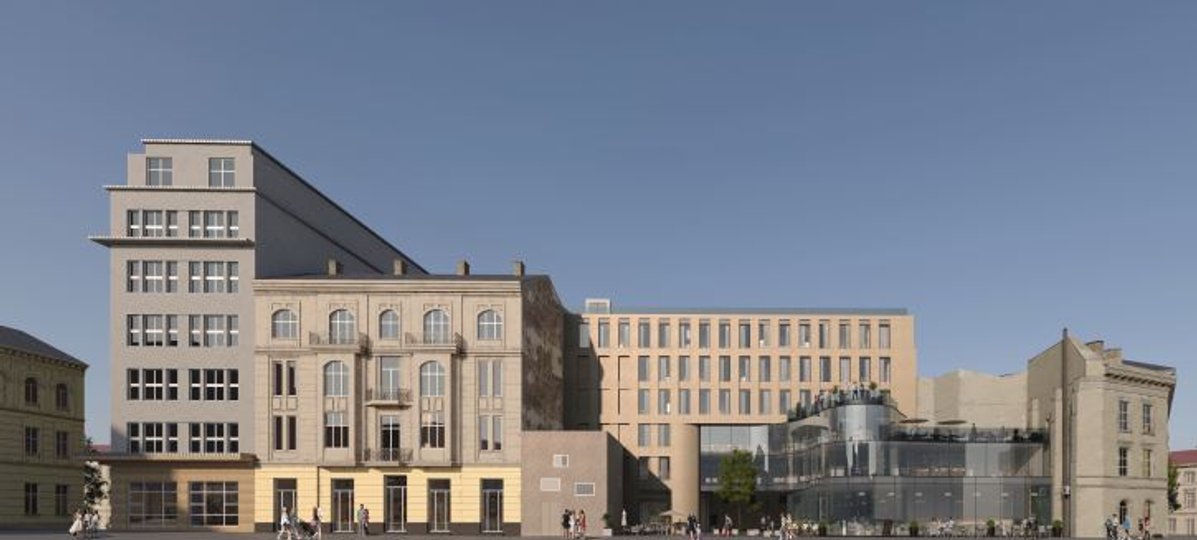 У центрі Львова з'явиться унікальний ТЦ із зеленим простором. Ось як він виглядатиме